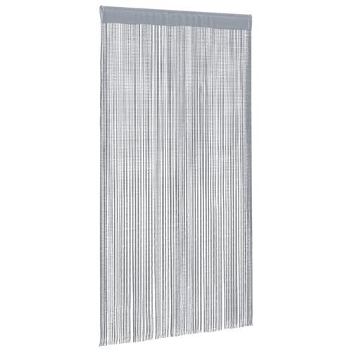 Trådgardiner 2 stk. 140x250 cm lysegrå