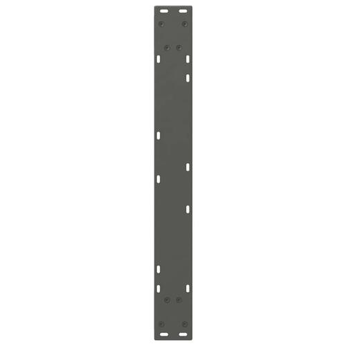 Spisebordsben 2 stk Antracit 80x(72-73,3) cm Stål