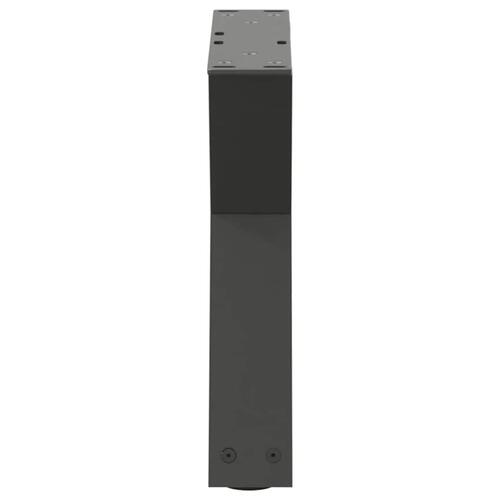 Sofabordben 2 stk Antracit 30x(30-31,3) cm Stål