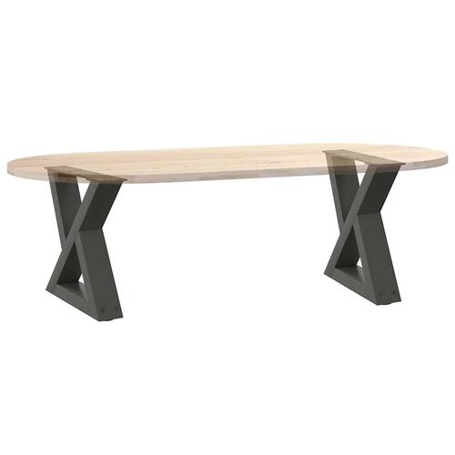 Sofabordben 2 stk Antracit 30x(30-31,3) cm Stål
