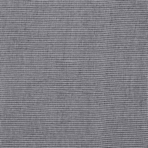 Voile-gardiner med øskner 2 stk. 140x175 cm sort