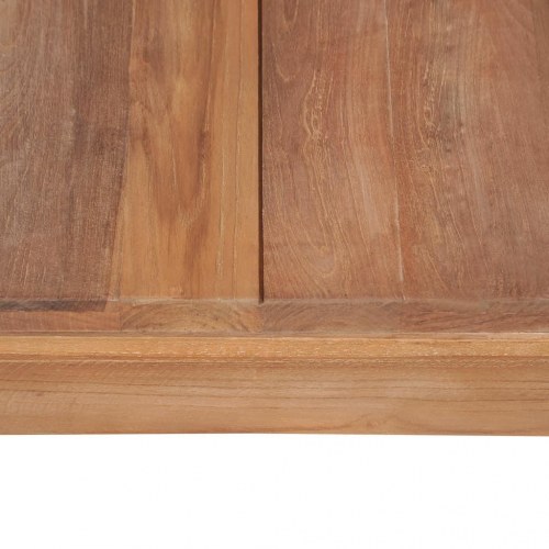 Sofabord i massivt teaktræ med naturlig finish 110 x 60 x 40 cm