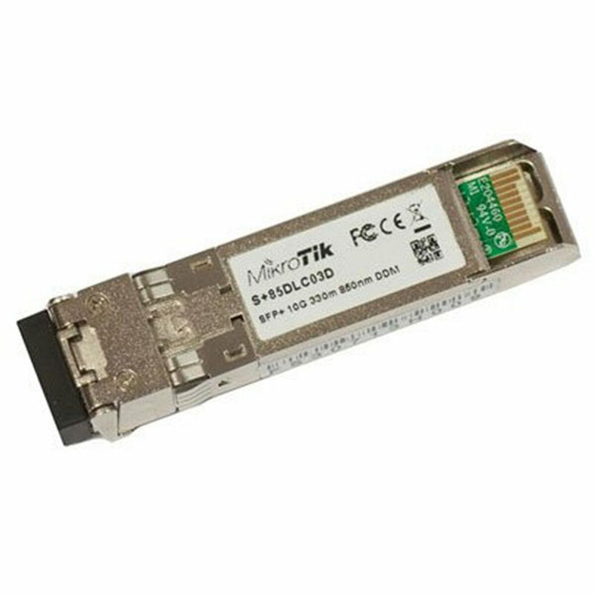 Mikrotik S+85DLC03D SFP+ multimode fibermodul 10 Gbit/s, 850 nm, 300 m