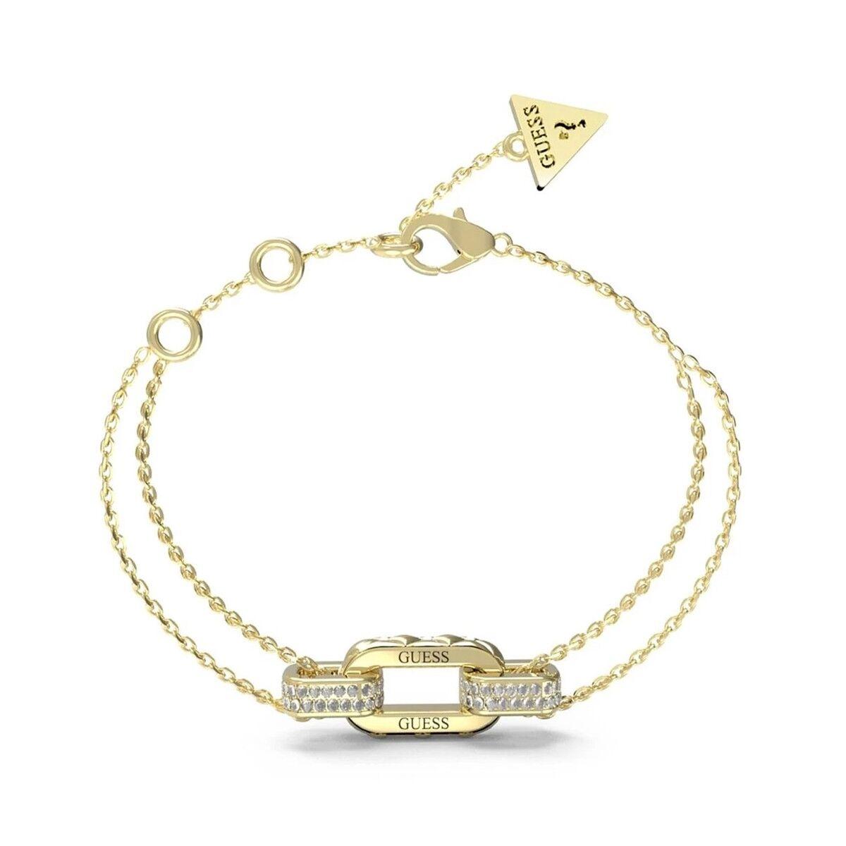 Guess JUBB04581JWYGS armbånd til kvinder - guldfarvet med sten billede