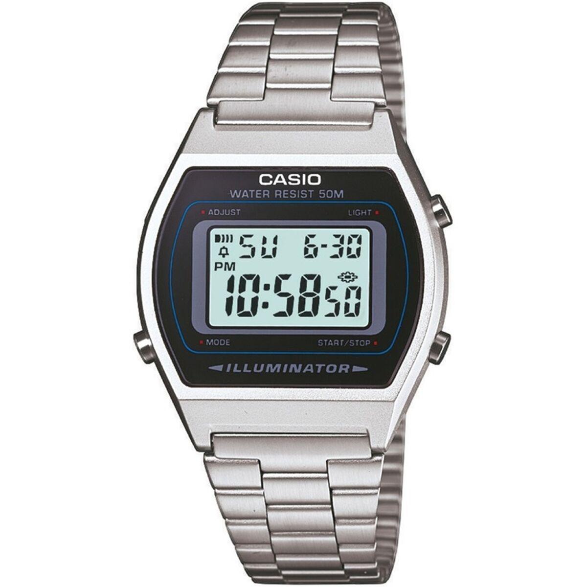 Casio Illuminator unisex armbåndsur - Classic Silver Ø 35 mm