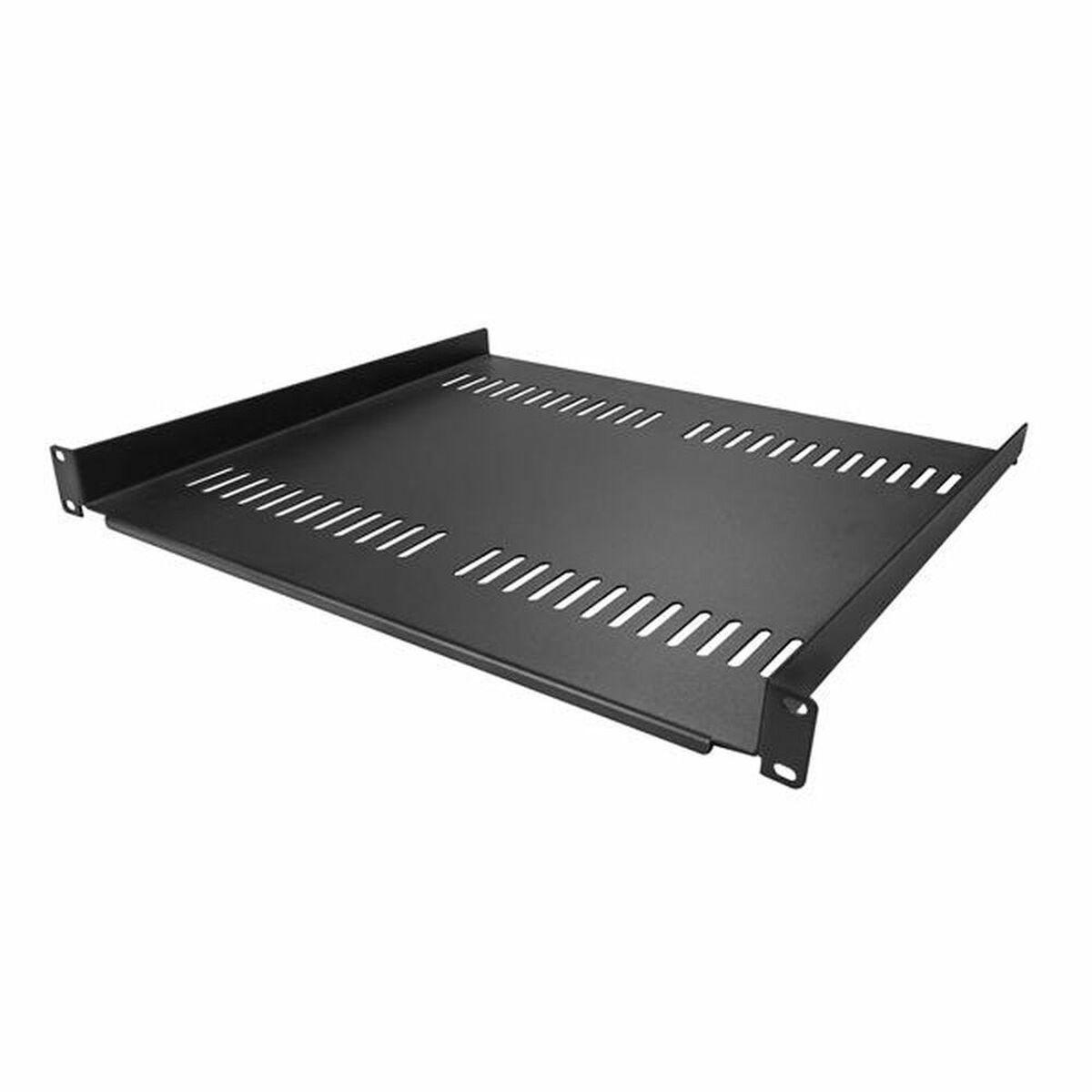Startech fast ventilationsbakke til rackskab, 1U, 406,4 mm dyb, sort