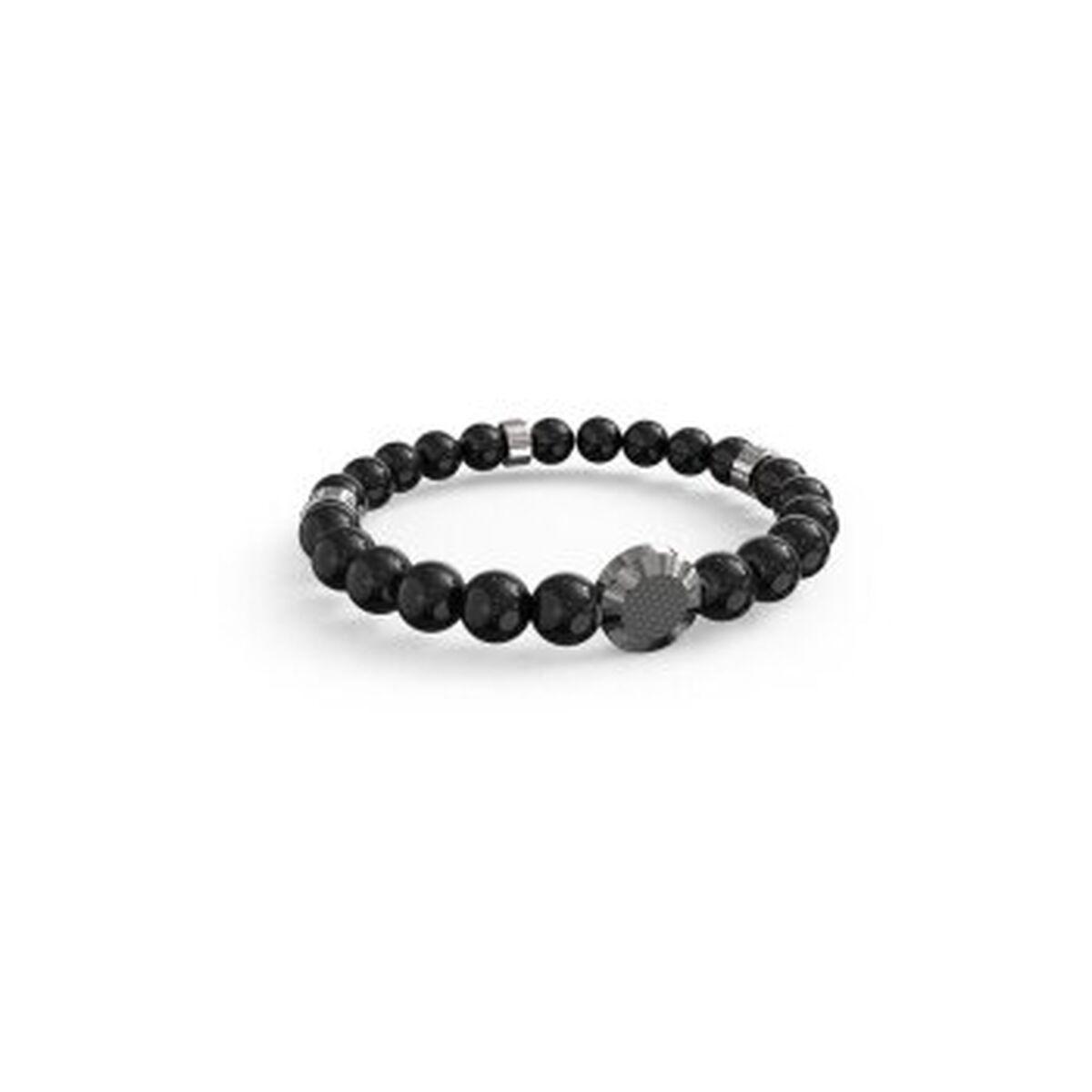 Guess armbånd til mænd JUMB04049JWSTBKT-U - sort perlekæde billede