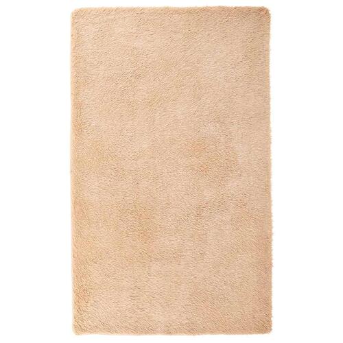 Shaggy gulvtæppe NAVARRA 80x150 cm høje luv polyester beige