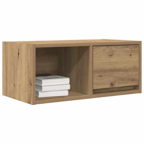Tv-bord 60x31x25,5 cm konstrueret træ kunsteg