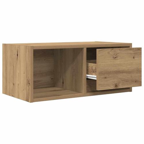Tv-bord 60x31x25,5 cm konstrueret træ kunsteg