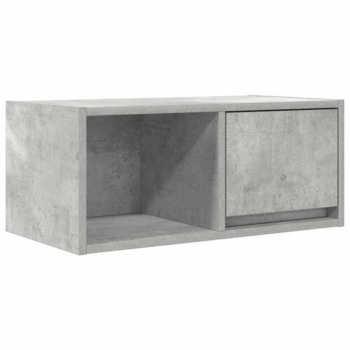 Tv-bord 60x31x25,5 cm konstrueret træ betongrå