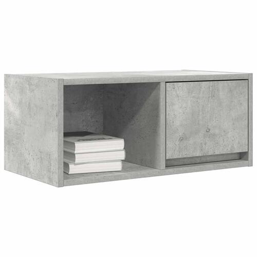 Tv-borde 2 stk. 60x31x25,5 cm konstrueret træ betongrå