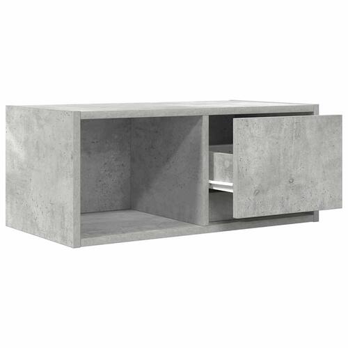 Tv-borde 2 stk. 60x31x25,5 cm konstrueret træ betongrå