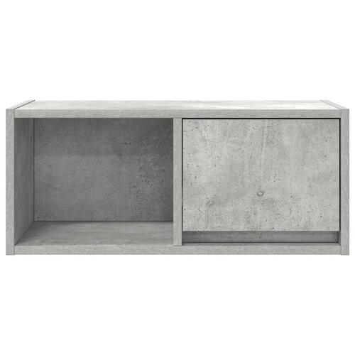 Tv-borde 2 stk. 60x31x25,5 cm konstrueret træ betongrå