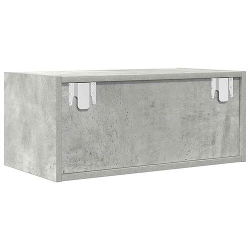 Tv-borde 2 stk. 60x31x25,5 cm konstrueret træ betongrå