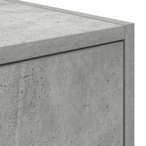 Tv-borde 2 stk. 60x31x25,5 cm konstrueret træ betongrå