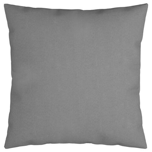 Pyntepuder 4 stk. 60x60 cm stof grå