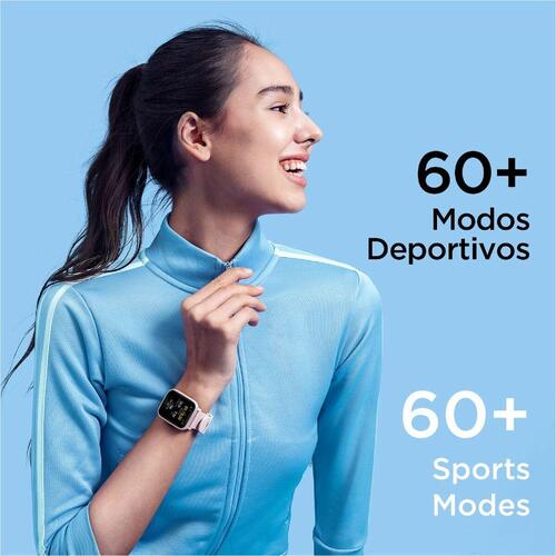 Smartwatch Amazfit Bip U Pro 1,43" GPS Bluetooth Sort Pink 1,43"