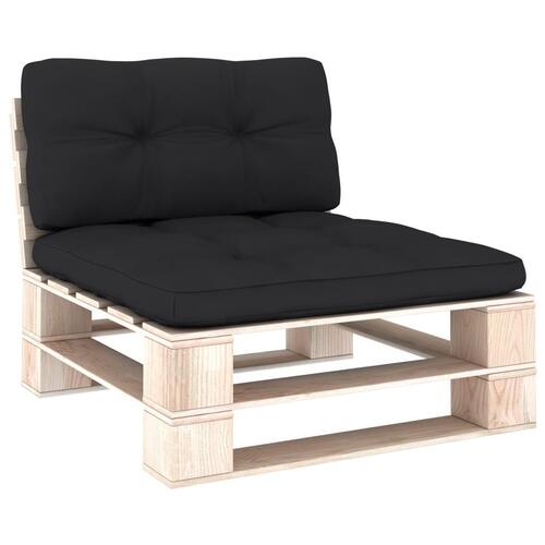Pallehynder 2 stk. stof sort