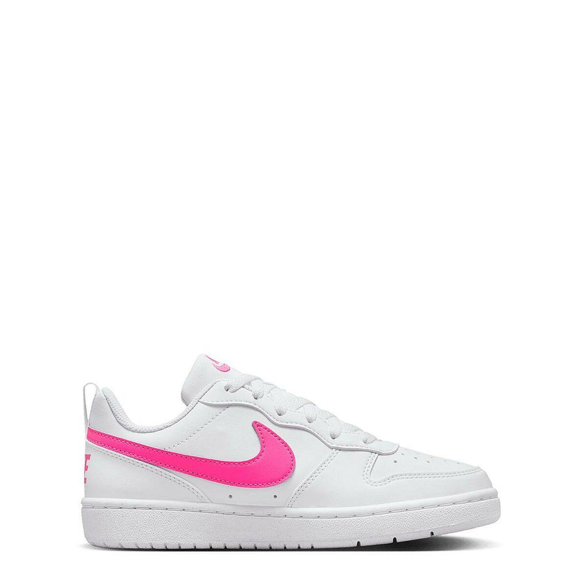 Nike Court Borough Low Recraft BG - hvide sneakers til børn (str. 39)