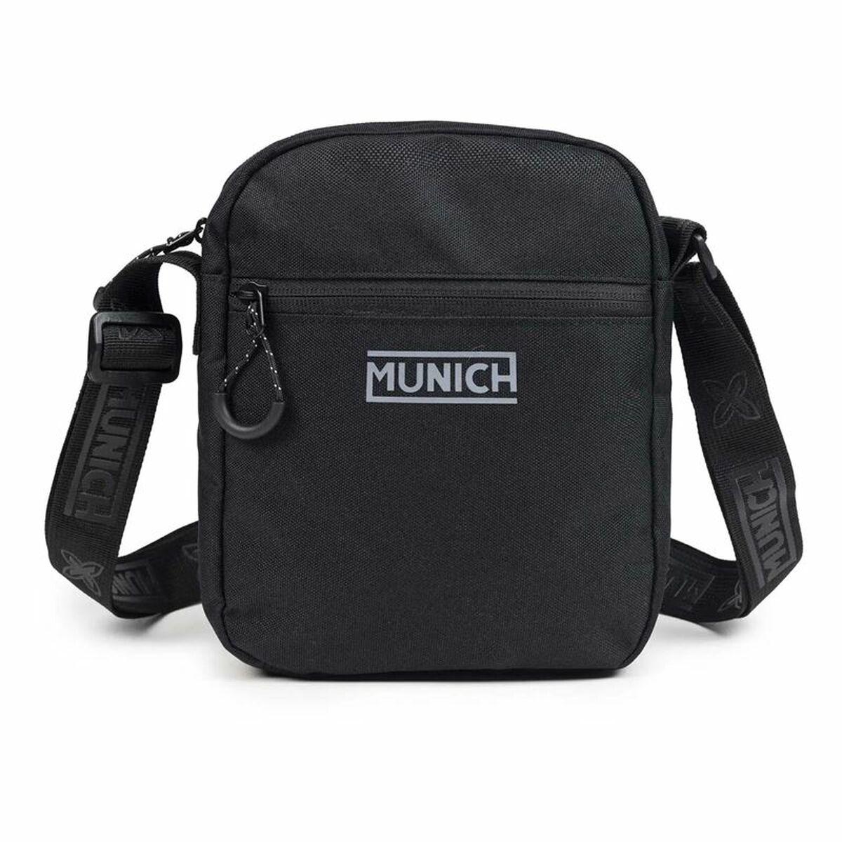 Munich skuldertaske 6578057 - unisex, sort