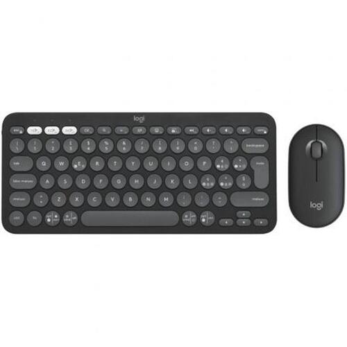 Tastatur og mus Logitech 920-012227 Sort