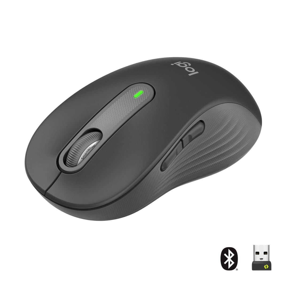 Trådløs mus Logitech Signature M650 Grå Grafit Stål