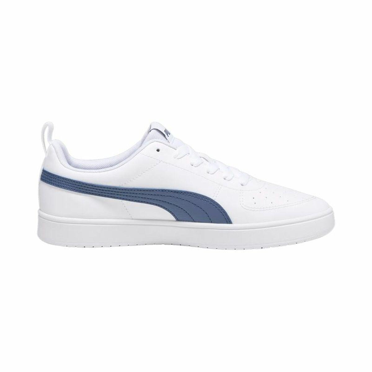 Puma Rickie herre sneakers - hvid/blå, str. 37