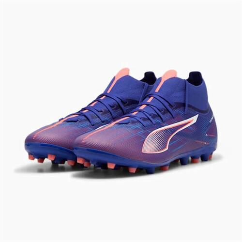 Voksen fodboldstøvler Puma Ultra 5 Match+ Mg Lilla 43