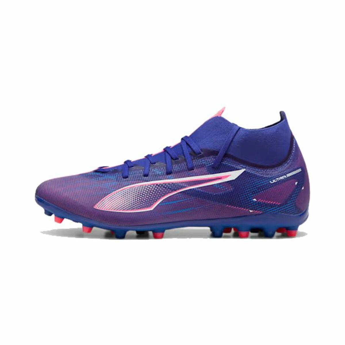 Voksen fodboldstøvler Puma Ultra 5 Match+ Mg Lilla 44