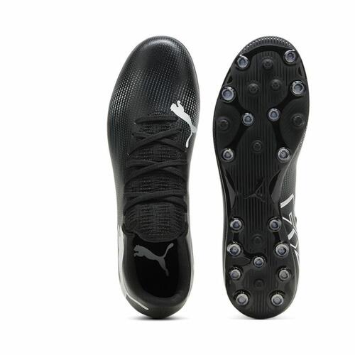 Voksen fodboldstøvler Puma Future 7 Match MG Hvid Sort 42.5