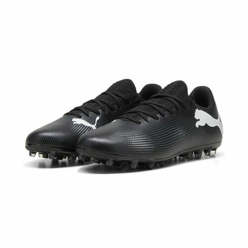 Voksen fodboldstøvler Puma Future 7 Match MG Hvid Sort 42.5