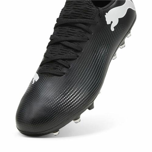 Voksen fodboldstøvler Puma Future 7 Match MG Hvid Sort 42.5