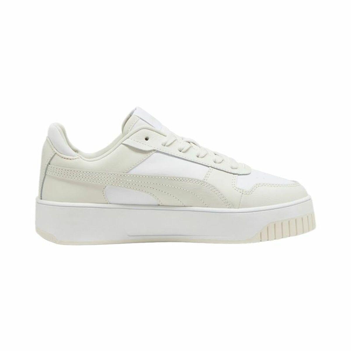 Kvinde Casual Sneakers Puma Carina Street Hvid 39
