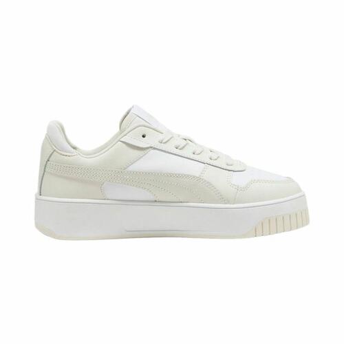 Kvinde Casual Sneakers Puma Carina Street Hvid 38
