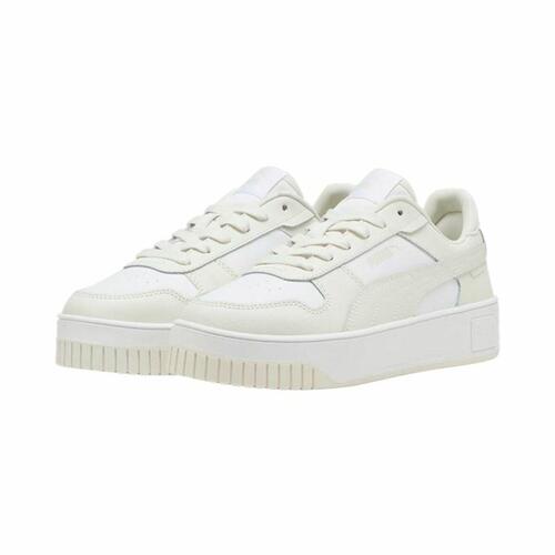 Kvinde Casual Sneakers Puma Carina Street Hvid 38