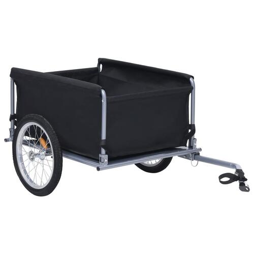 Cykelvogn 65 kg sort og rød