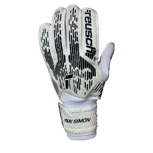 Målmandshandsker Reusch ATTRAK SOLID JUNIOR 5462017 Hvid