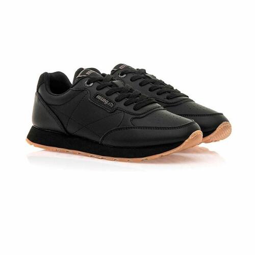 Kvinde Casual Sneakers Mustang Joggo Sort 40