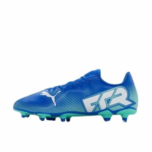 Voksen fodboldstøvler Puma Future 7 Play Mg Blå 46