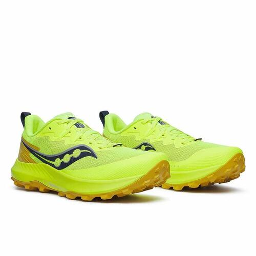 Løbesko til voksne Saucony Peregrine 14 Gul 42.5