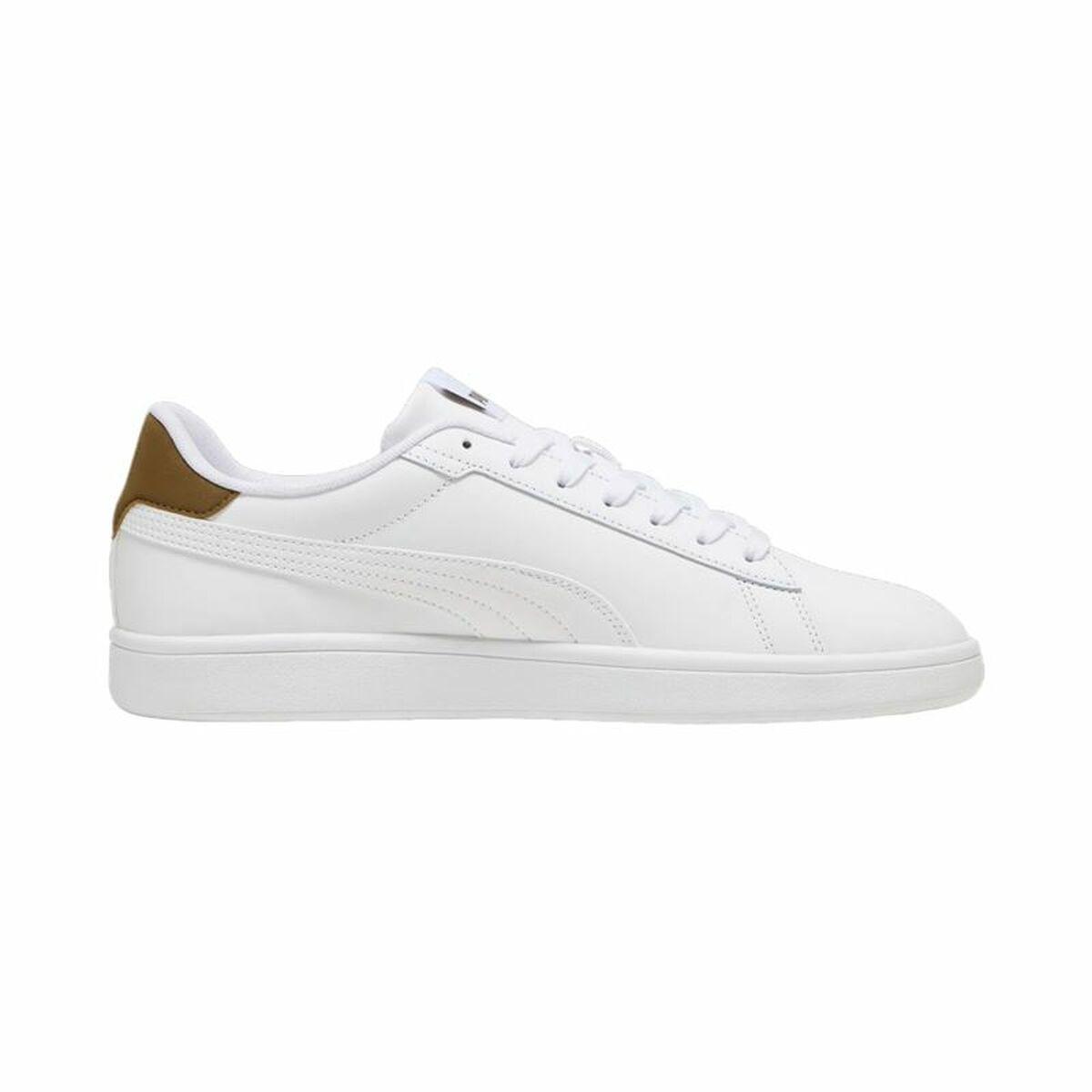 Kvinde Casual Sneakers Puma Smash 3.0 L Hvid Grøn 44