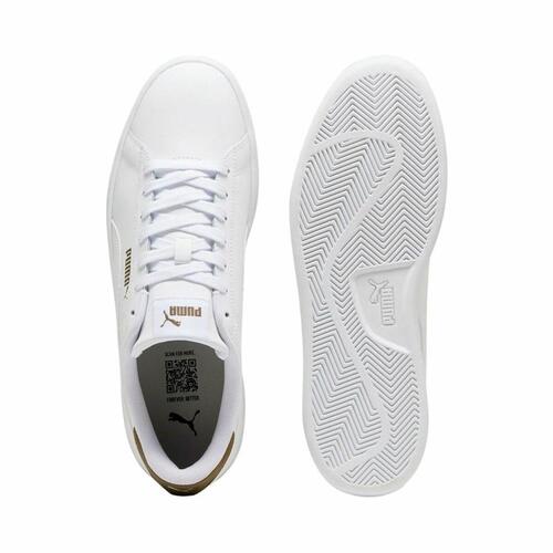 Kvinde Casual Sneakers Puma Smash 3.0 L Hvid Grøn 44