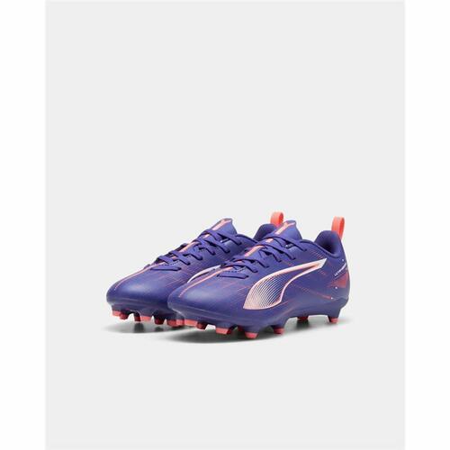 Fodboldstøvler til børn Puma Ultra 5 Play Fg/Ag Lilla 35