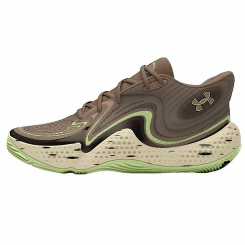 Basketballsko til voksne Under Armour Spawn 6 Mid Brun 42.5