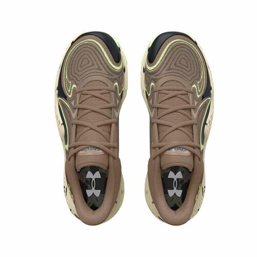 Basketballsko til voksne Under Armour Spawn 6 Mid Brun 42.5