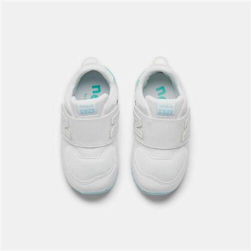 Sportssko til børn New Balance 574 NEW-B HOOK LOOP Hvid 26