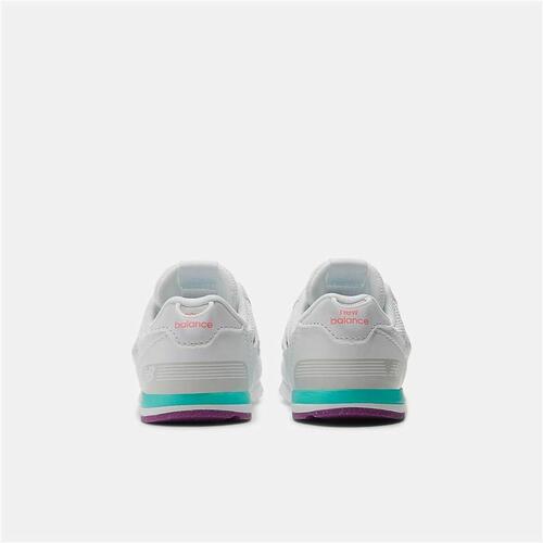 Sportssko til børn New Balance 574 NEW-B HOOK LOOP Hvid 26