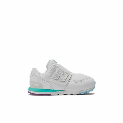 Sportssko til børn New Balance 574 NEW-B HOOK LOOP Hvid 26.5