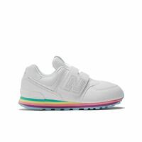 Sportssko til børn New Balance 574 Core Hook Loop Hvid 30